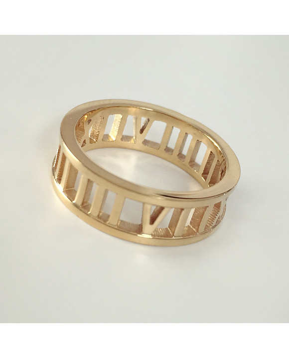 Dámsky oceľový prsteň 