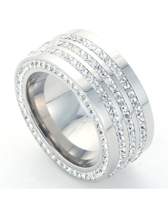 Dámsky oceľový prsteň-316196-20