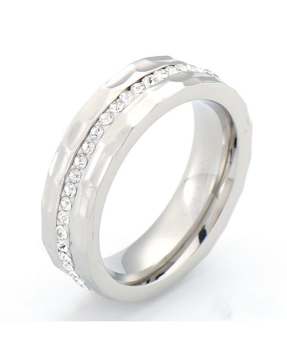 Dámsky oceľový prsteň-316144-20