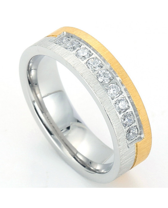 Oceľová obrúčka kombinovaná-316001-20