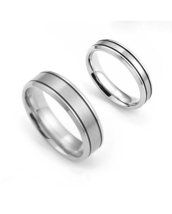 Dámska oceľová obrúčka-292614-20