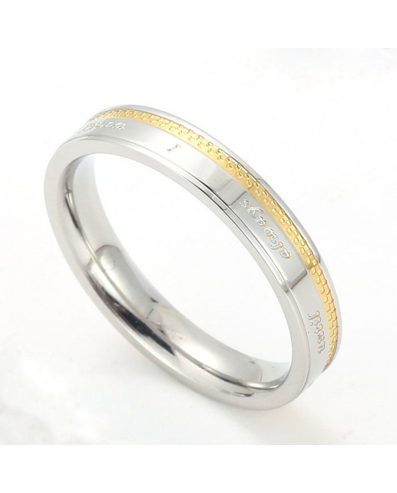 Oceľová obrúčka s gravírovaním-316033-20