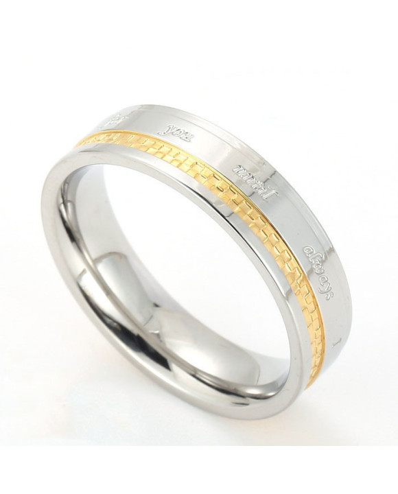 Oceľová obrúčka s gravírovaním-316052-20