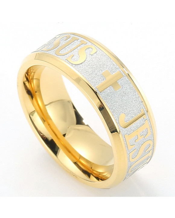 Pánsky oceľový prsteň-312424-20