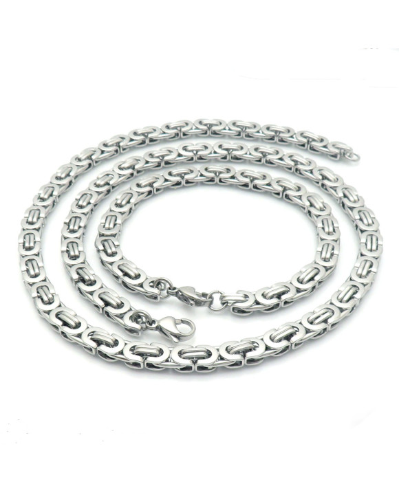 Pánska oceľová súprava-324035-20