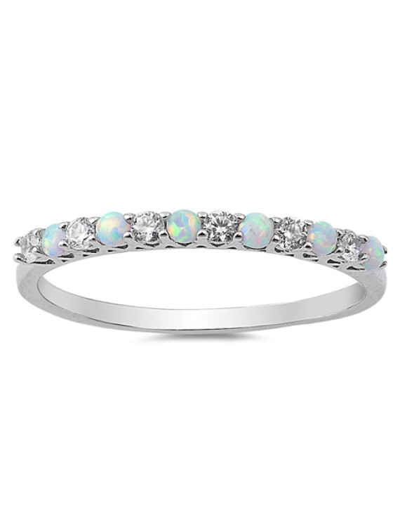 Strieborný prsteň s opálom-292694-20