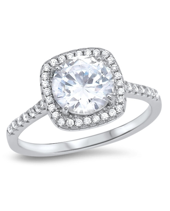 Dámsky strieborný prsteň