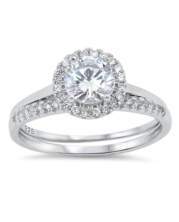 Dámsky strieborný prsteň