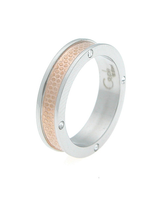 Couple oceľový prsteň