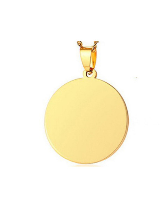 Pánsky oceľový prívesok medailón-321754-20