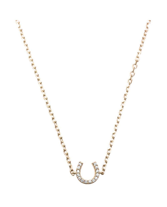 Dámsky strieborný náhrdelník podkova-257339-20