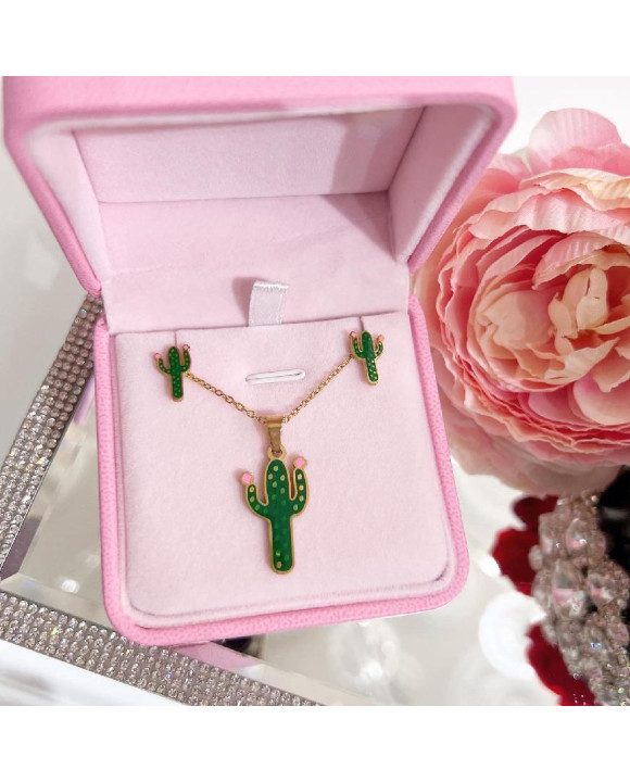 Detská oceľová súprava kaktus-276464-20