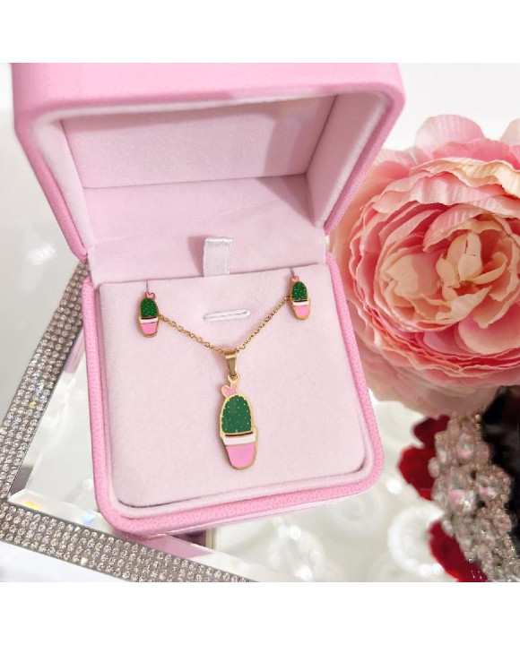 Detská oceľová súprava kaktus-276465-20