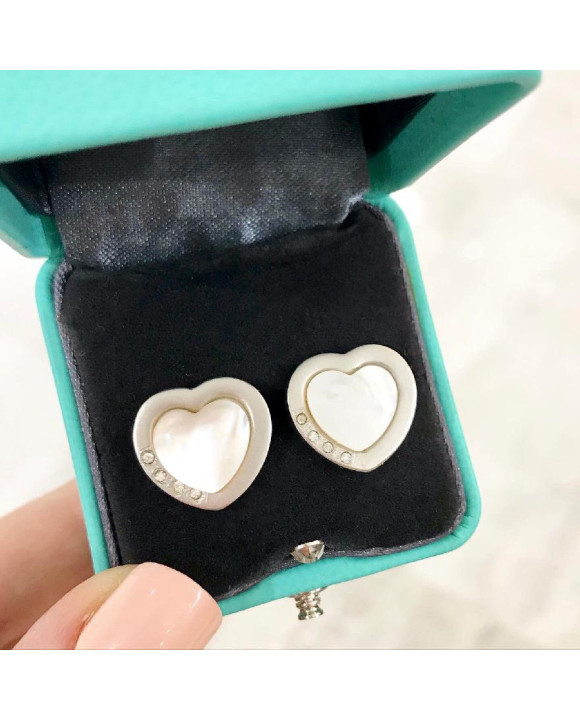 Dámske oceľové náušnice srdce-254547-20