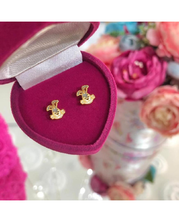 Náušnice z chirurgickej ocele Zajko-266026-20