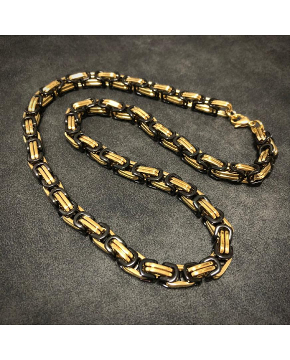 Pánska oceľová retiazka kombinovaná-276939-20