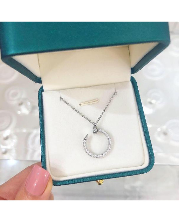 Dámsky oceľový náhrdelník klinec-256087-20