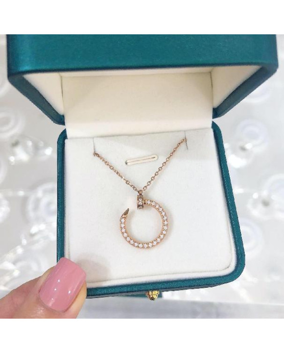 Dámsky oceľový náhrdelník klinec BF-256085-20