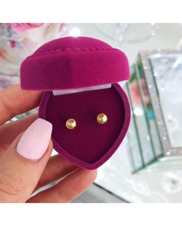 Pozlátené oceľové náušnice bodky-281759-20