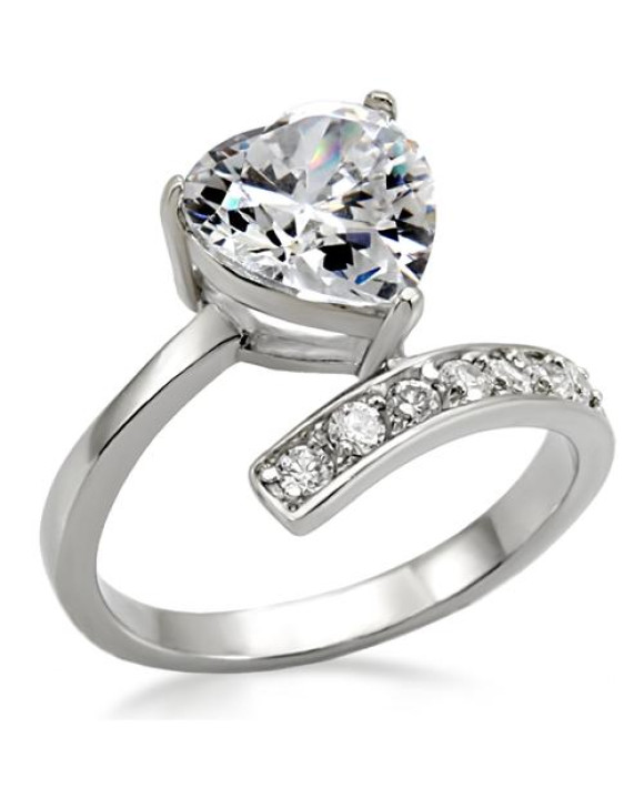 Dámsky oceľový prsteň