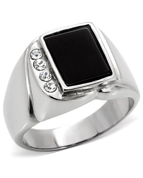 Pánsky oceľový prsteň