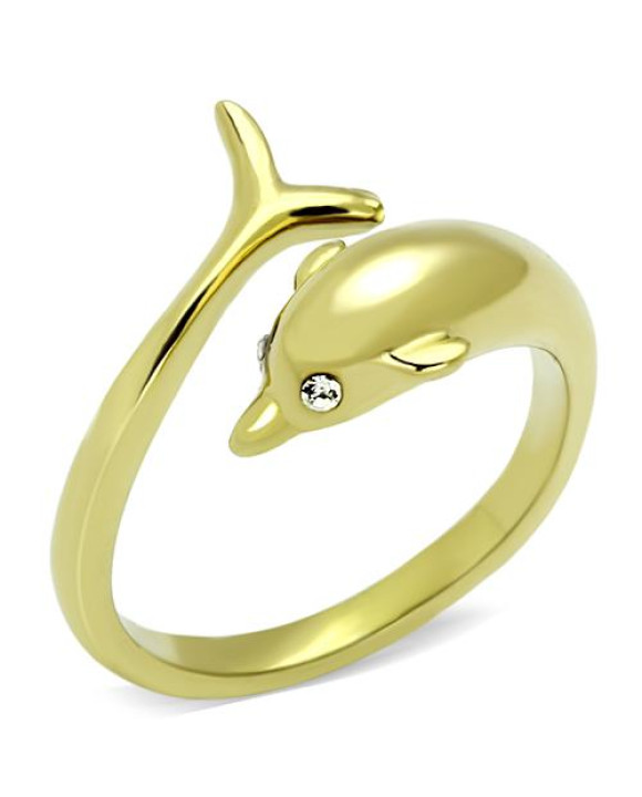 Dámsky oceľový prsteň