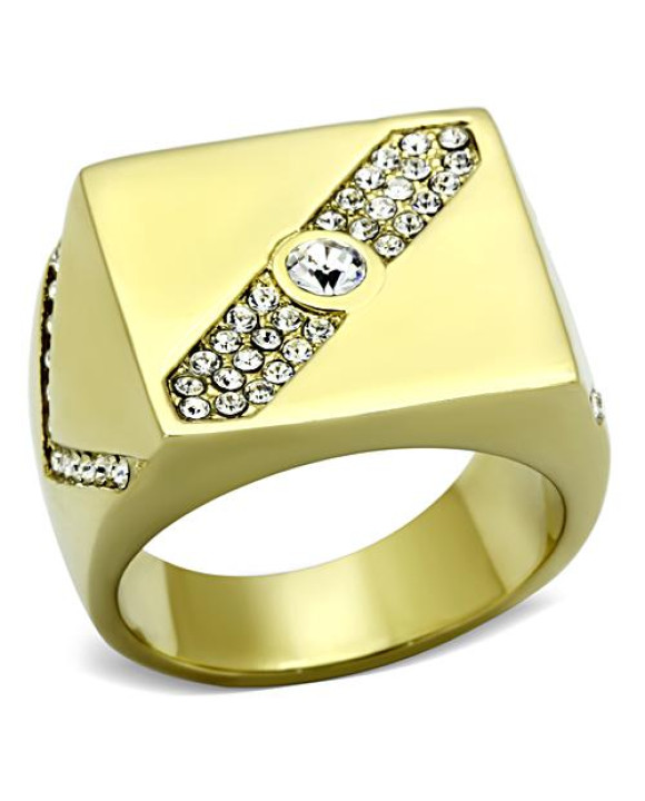 Pánsky oceľový prsteň