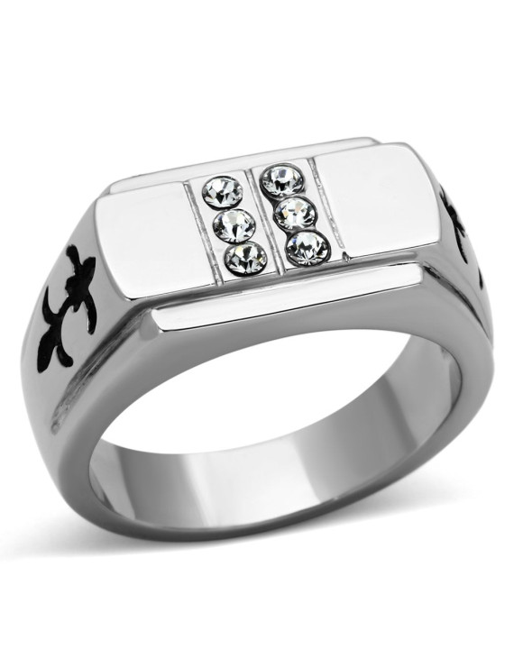 Pánske oceľový prsteň-314990-20