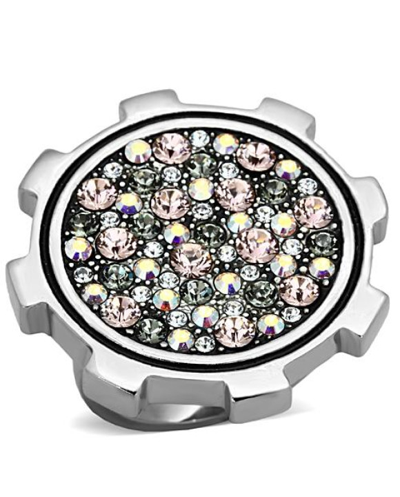 Dámsky oceľový prsteň