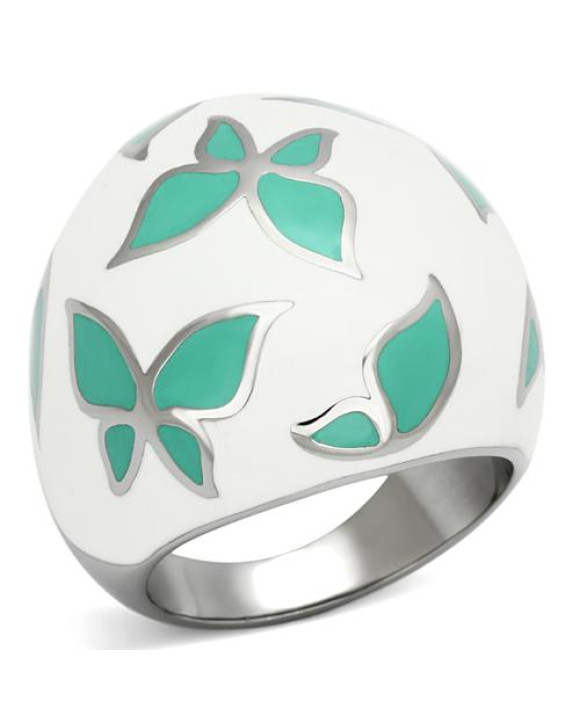 Dámsky oceľový prsteň