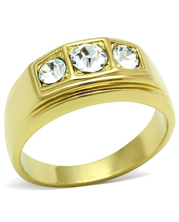 Pánsky oceľový prsteň