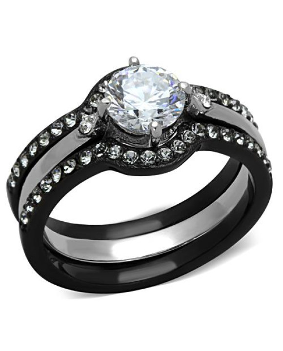 Dámsky oceľový prsteň