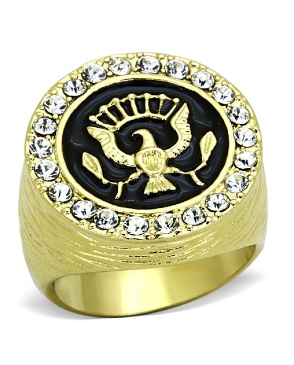 Pánsky oceľový prsteň