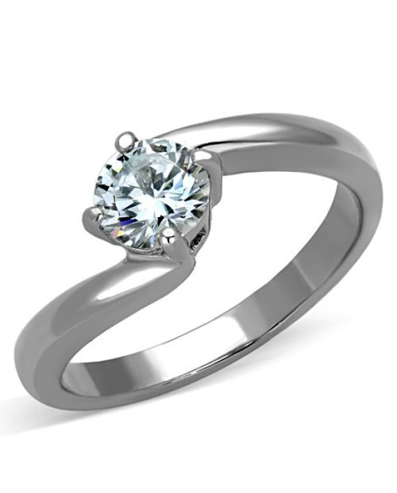 Dámsky oceľový prsteň