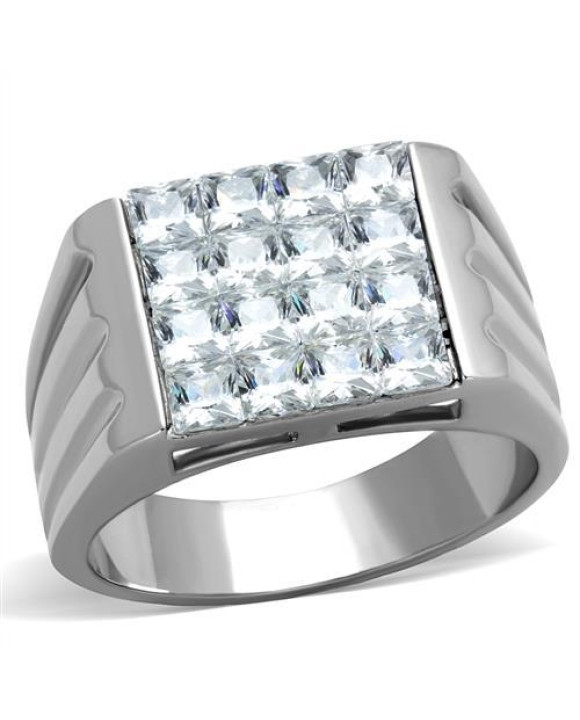 Pánsky oceľový prsteň