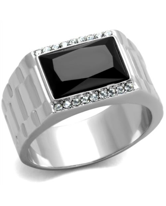 Pánsky oceľový prsteň 