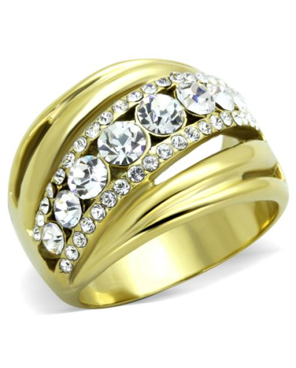 Dámsky oceľový prsteň