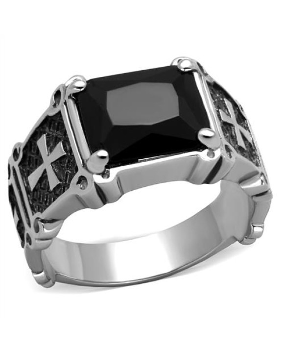 Pánsky oceľový prsteň 