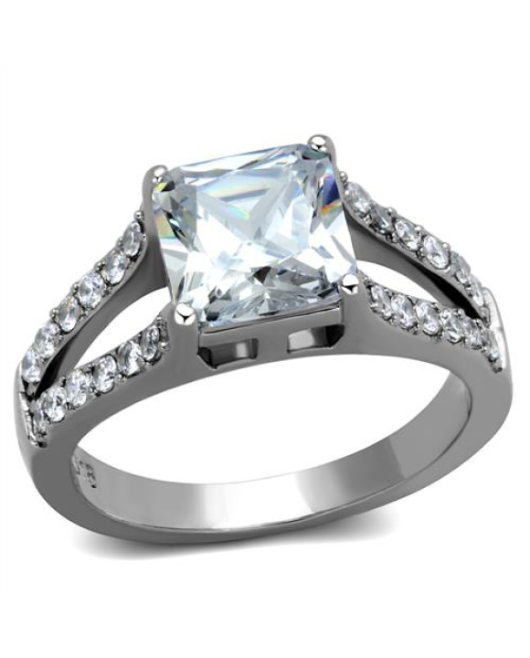 Dámsky oceľový prsteň