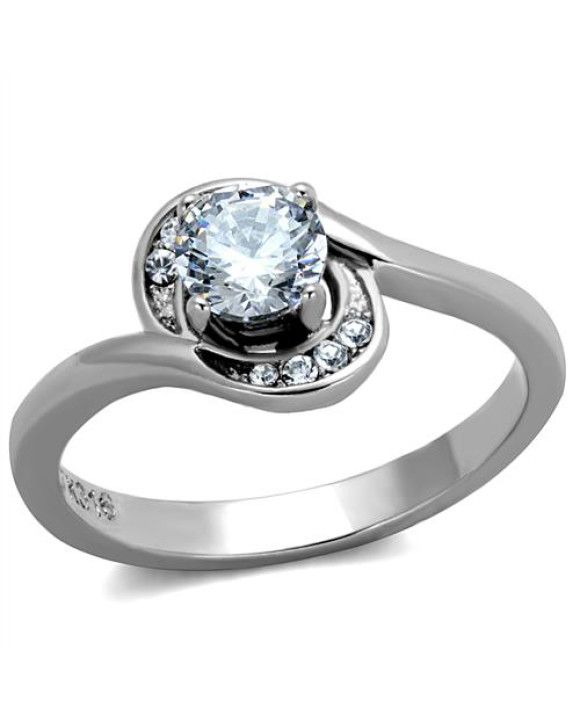 Dámsky oceľový prsteň 