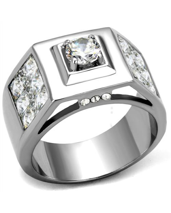 Pánsky oceľový prsteň