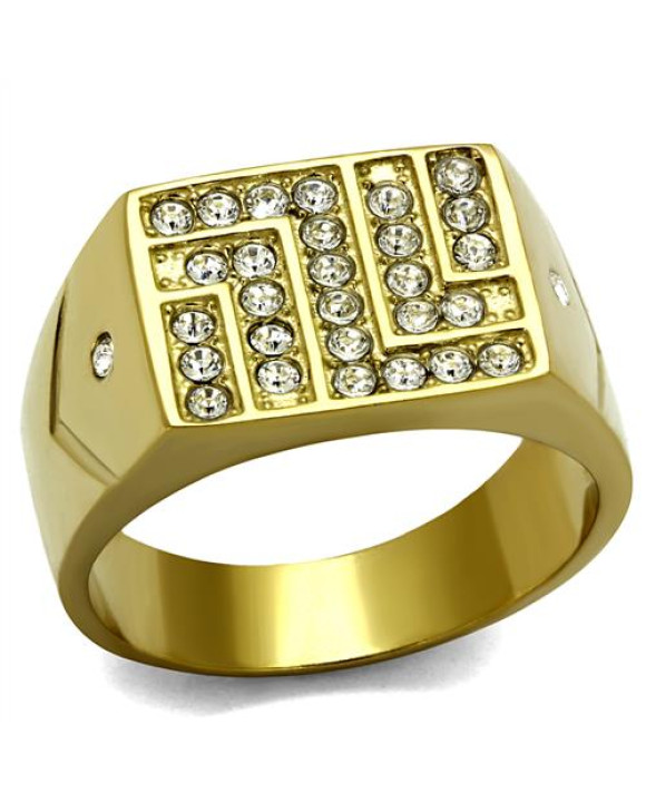 Pánsky oceľový prsteň