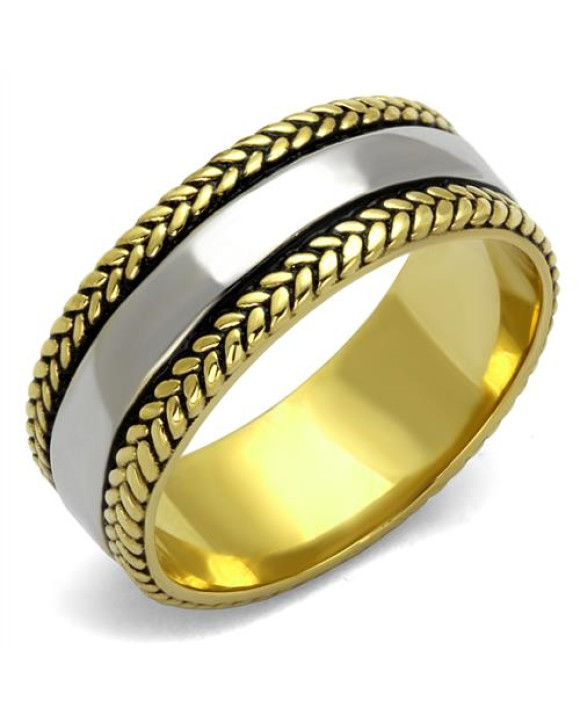 Pánsky oceľový prsteň