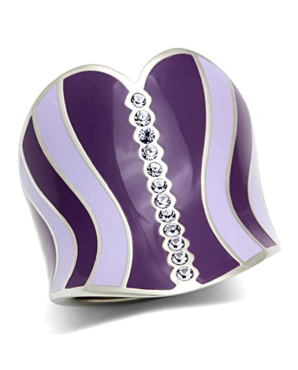 Dámsky oceľový prsteň