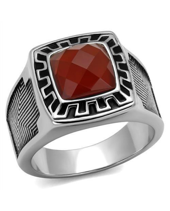 Pánsky oceľový prsteň-315055-20