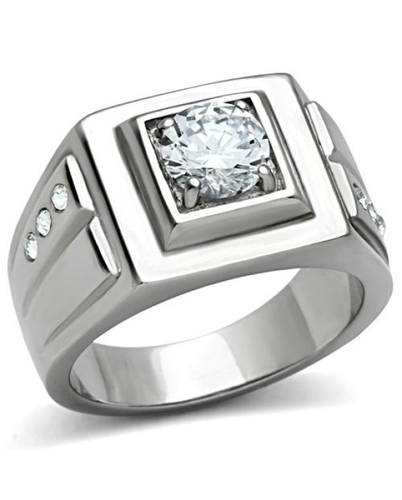 Pánsky oceľový prsteň