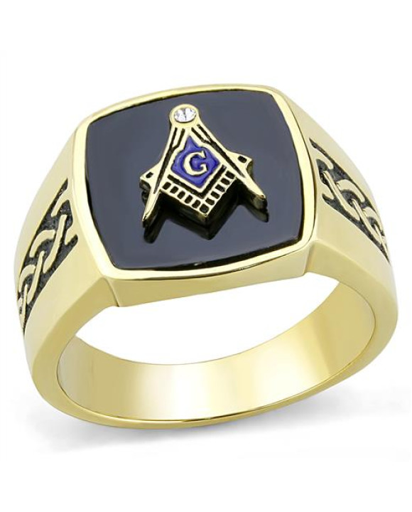 Pánsky oceľový prsteň 