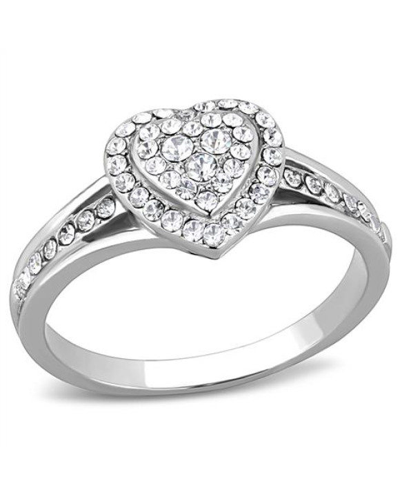 Dámsky oceľový prsteň 