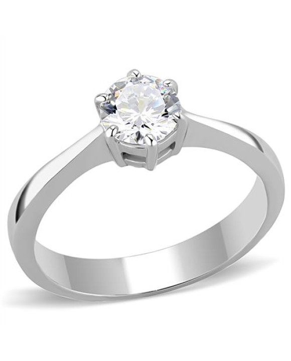 Dámsky oceľový prsteň 