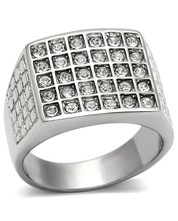 Pánsky oceľový prsteň